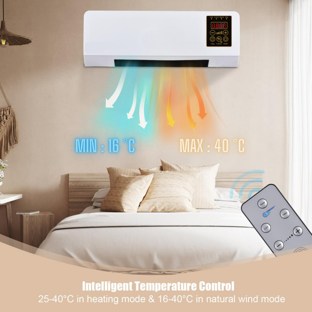 2-in-1 Smart Air Conditioner – Hot/Cold AC with Remote Control + FREE Gifts! Limited Stock 🔥🔥