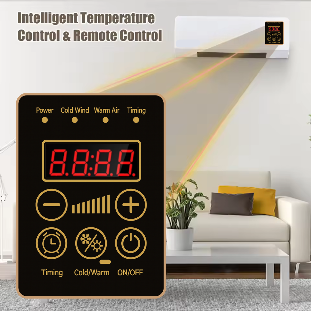 2-in-1 Smart Air Conditioner – Hot/Cold AC with Remote Control + FREE Gifts! Limited Stock 🔥🔥