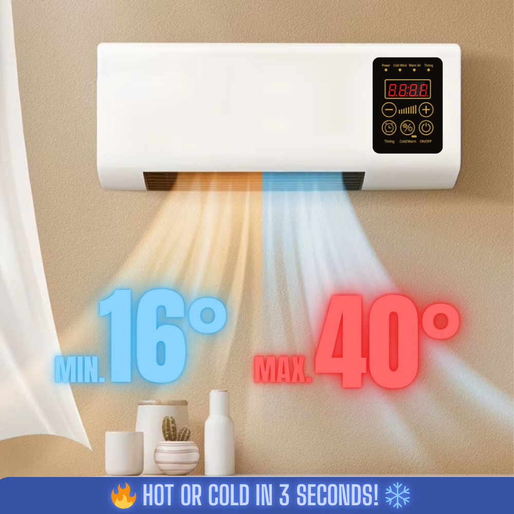 2-in-1 Smart Air Conditioner – Hot/Cold AC with Remote Control + FREE Gifts! Limited Stock 🔥🔥