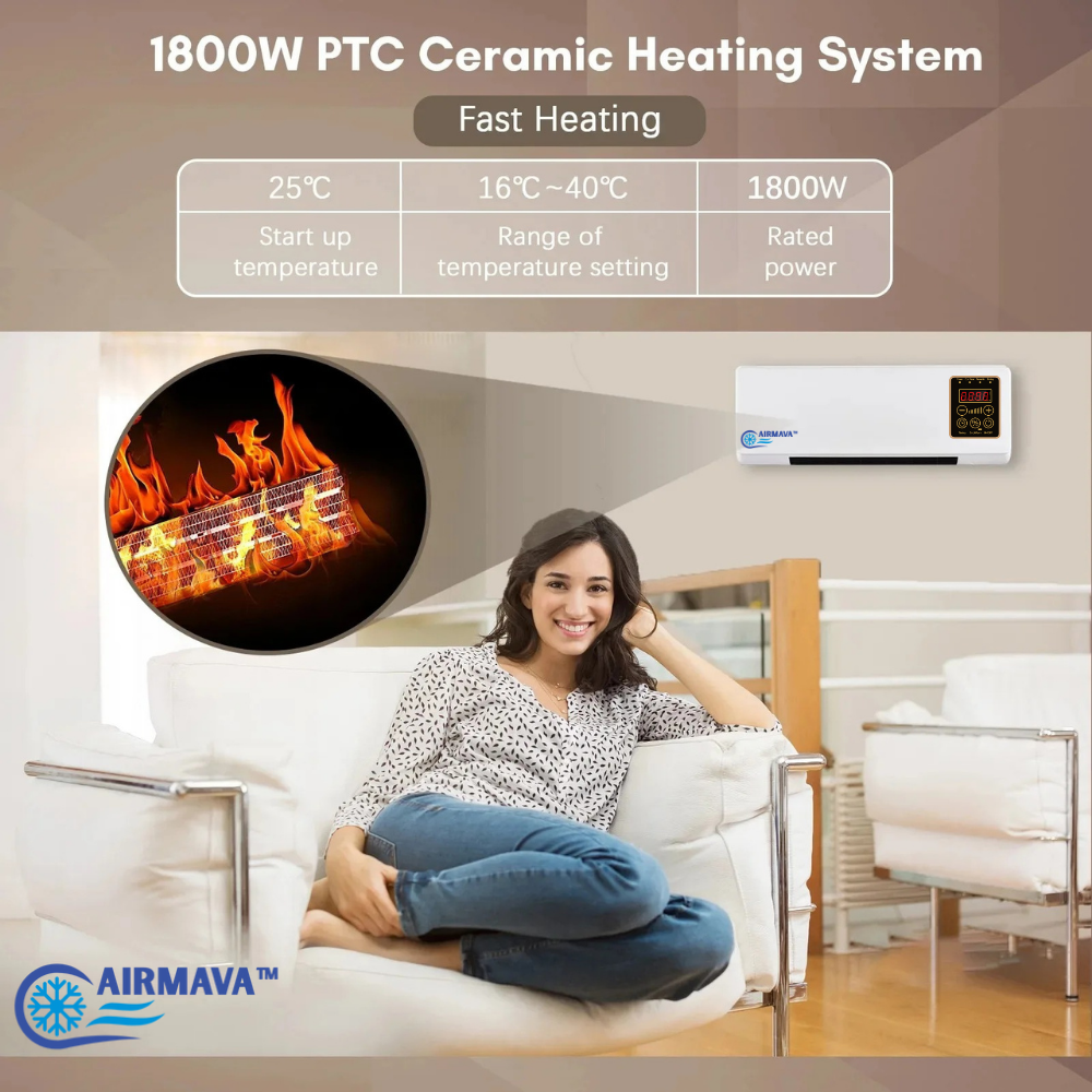 🔥2-in-1 Smart Air Conditioner – Hot/Cold AC with Remote Control + FREE Gifts! Limited Stock