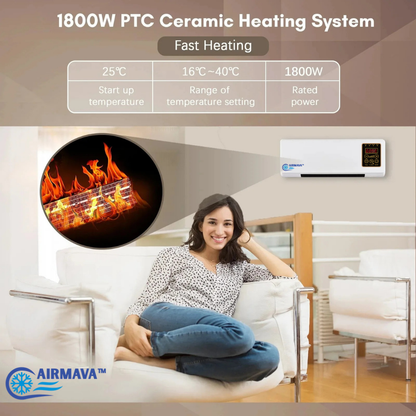 🔥2-in-1 Smart Air Conditioner – Hot/Cold AC with Remote Control + FREE Gifts! Limited Stock