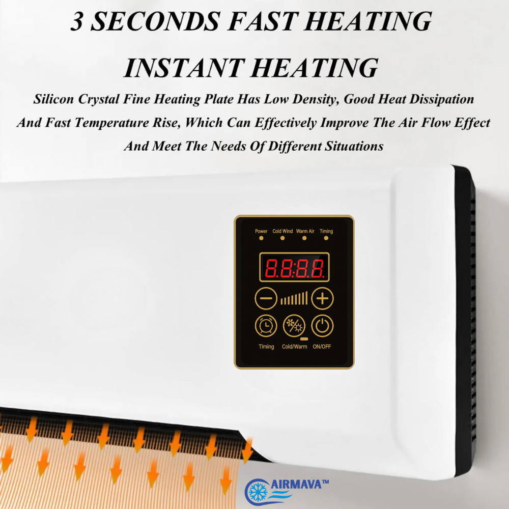 🔥🔥2-in-1 Smart Air Conditioner – Hot/Cold AC with Remote Control + FREE Gifts! Limited Stock