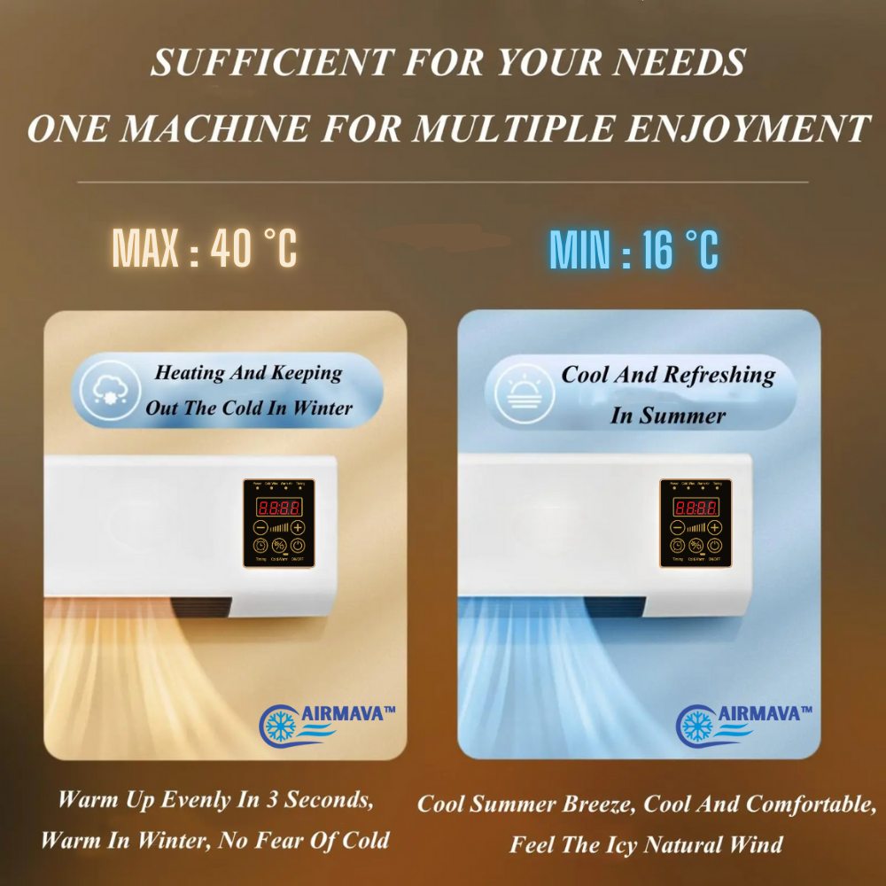 🔥2-in-1 Smart Air Conditioner – Hot/Cold AC with Remote Control + FREE Gifts! Limited Stock